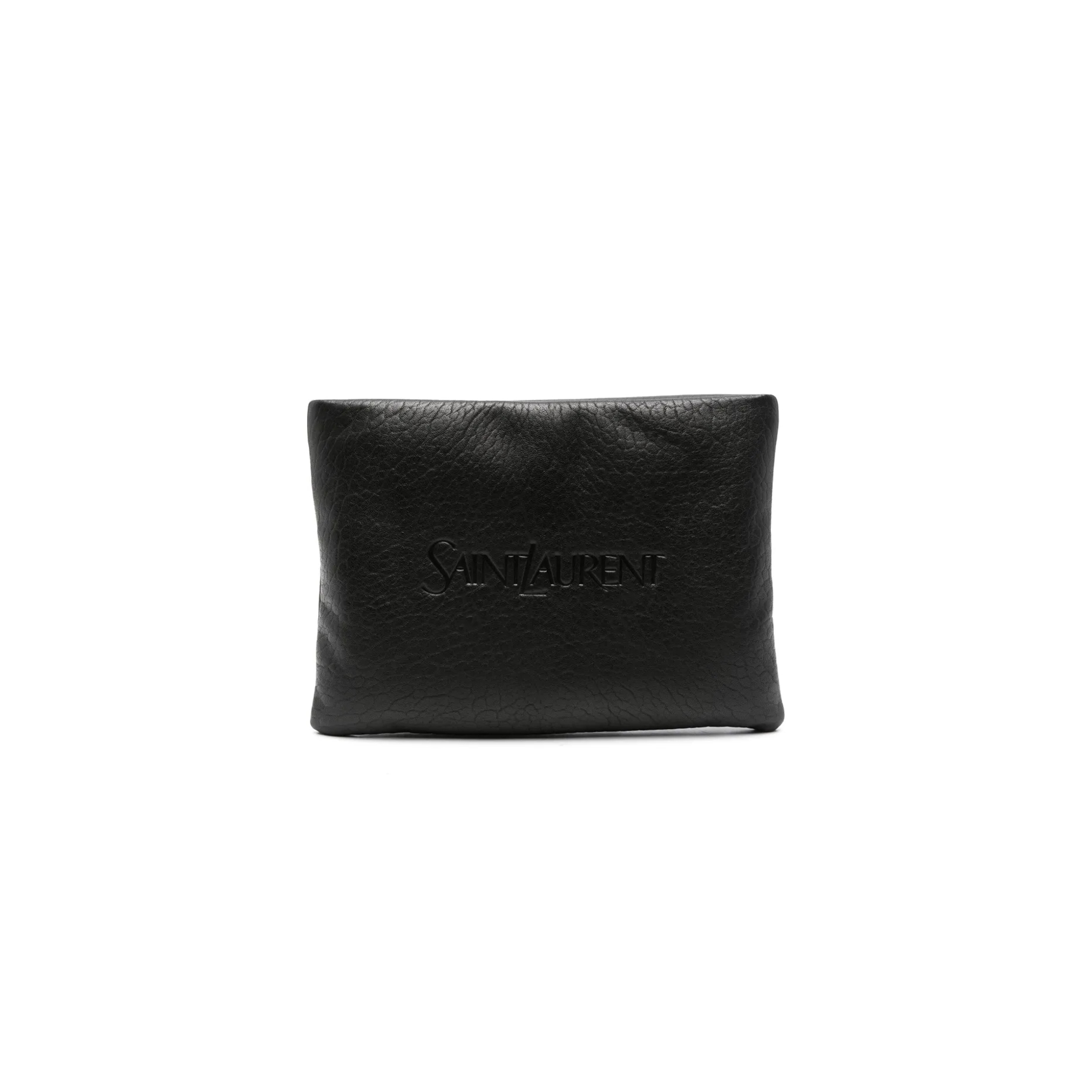 Y51 Sa1nt Lau*nt PUFFY POUCH IN LAMBSKIN 779512AADBZ (30*22*3cm) Master Quality